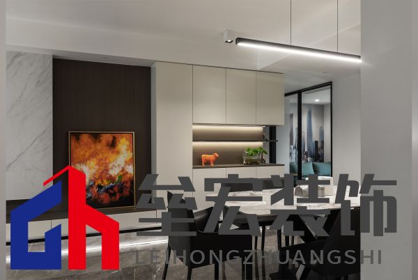 玄關餐邊柜電視柜一體化，超棒設計藏不住了！