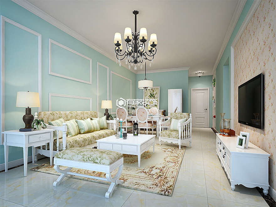 裝修設計廈門_裝修入戶天花板設計_超市設計平面圖欣賞 土巴兔裝修效果圖