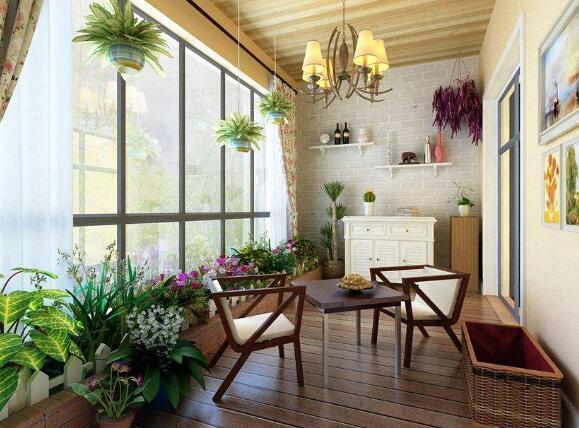 家庭裝修，陽臺這么改造，美觀又實用，太聰明了