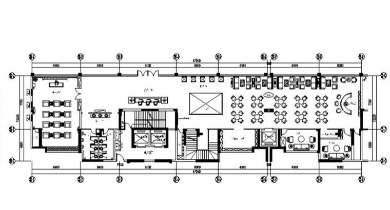 高端住宅小區(qū)售樓中心設計施工圖（含效果圖）