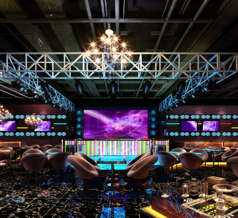 [許昌]設計感超強的酒吧設計效果圖（含3D模型，材質(zhì)，光域網(wǎng)）