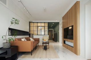 廈門90㎡兩居巧用玻璃隔斷秒變三居，還多出了“熊孩子”的開心樂園