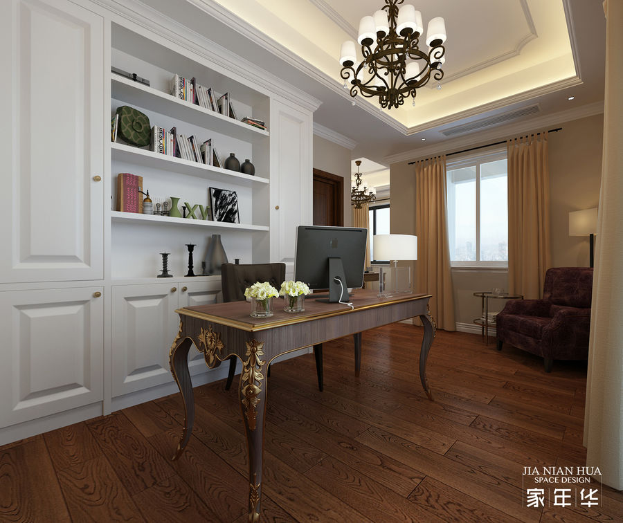 【星海灣醍香墅現(xiàn)代美式風格案例】廈門家年華設計機構