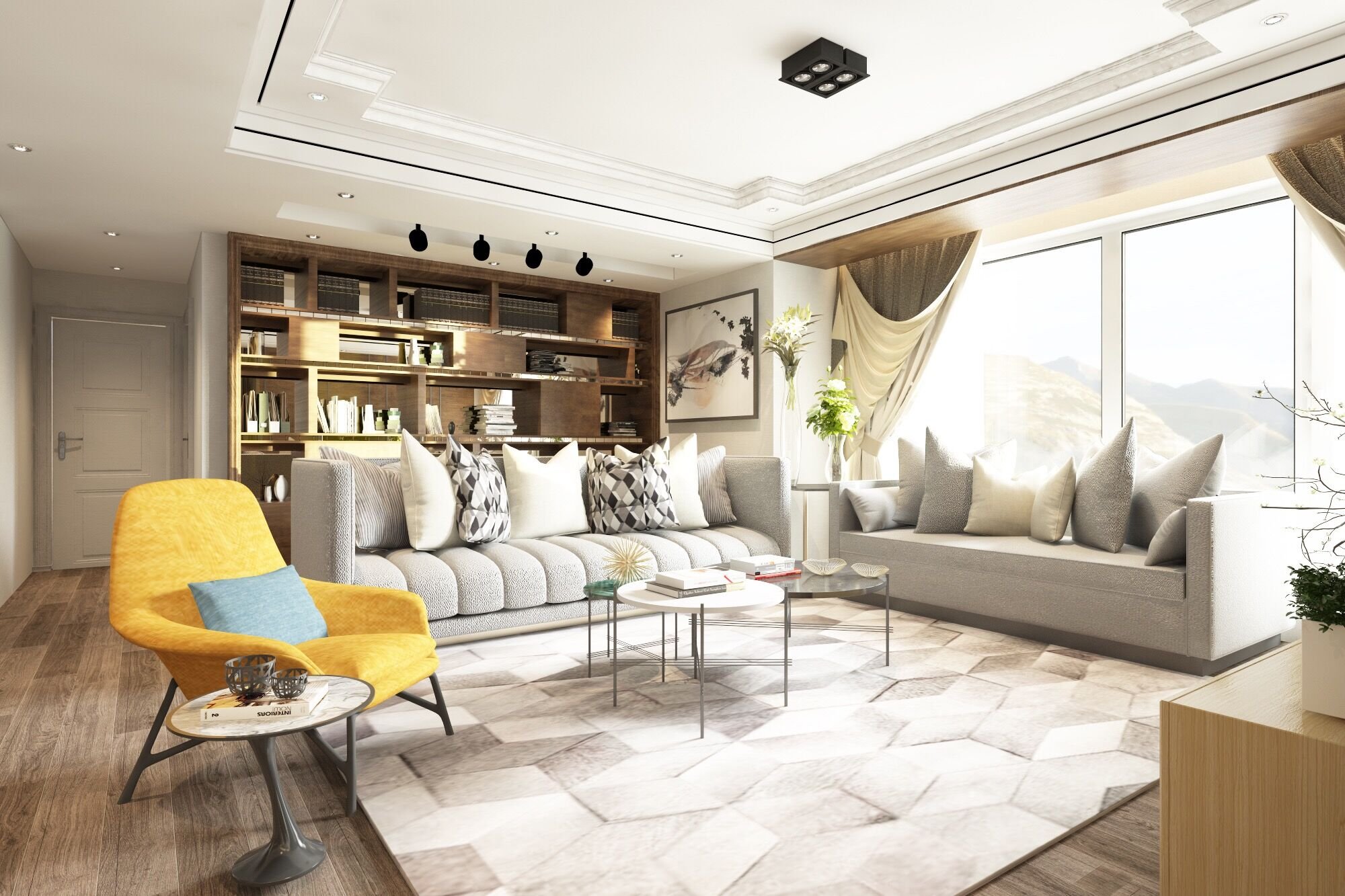 240平米的現(xiàn)代風(fēng)格，原來復(fù)式還可以這樣裝修！