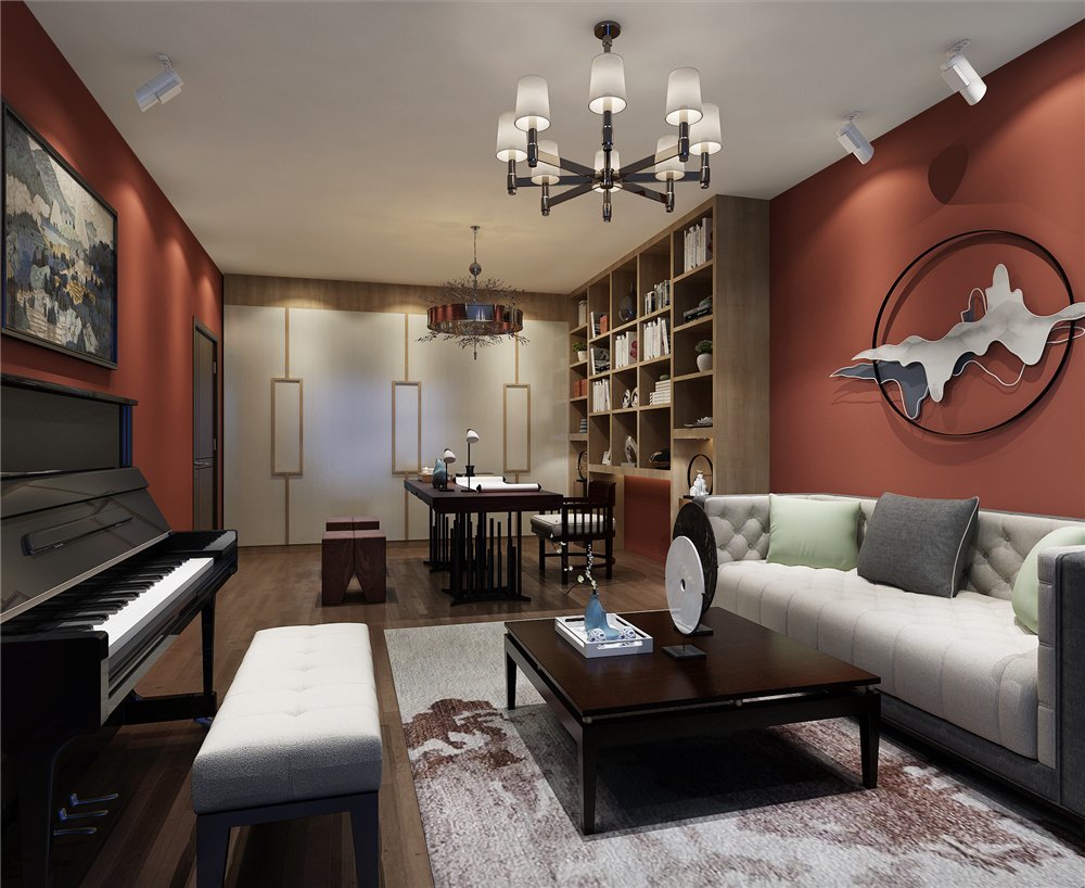 我家裝修的360平米中式風格，半包花了22萬元，值不值？-正榮學府壹號裝修