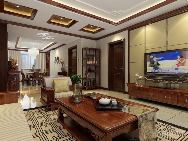 廈門新中式全包裝修_廈門裝修房子全包價格一般多少_廈門裝修半包多少錢一平