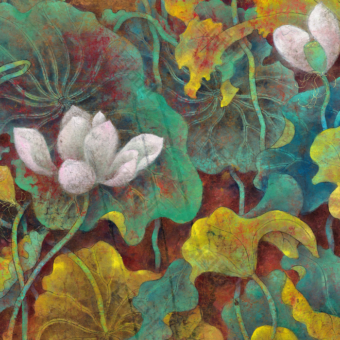 廈門工筆裝飾_廈門工筆畫_廈門裝飾畫工廠