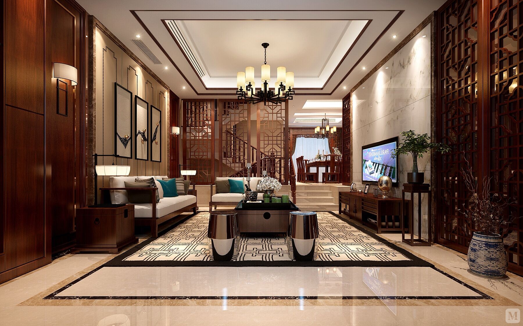 廈門中式家裝_廈門有家裝飾新中式裝修報(bào)價(jià)一覽表_廈門中式樓盤