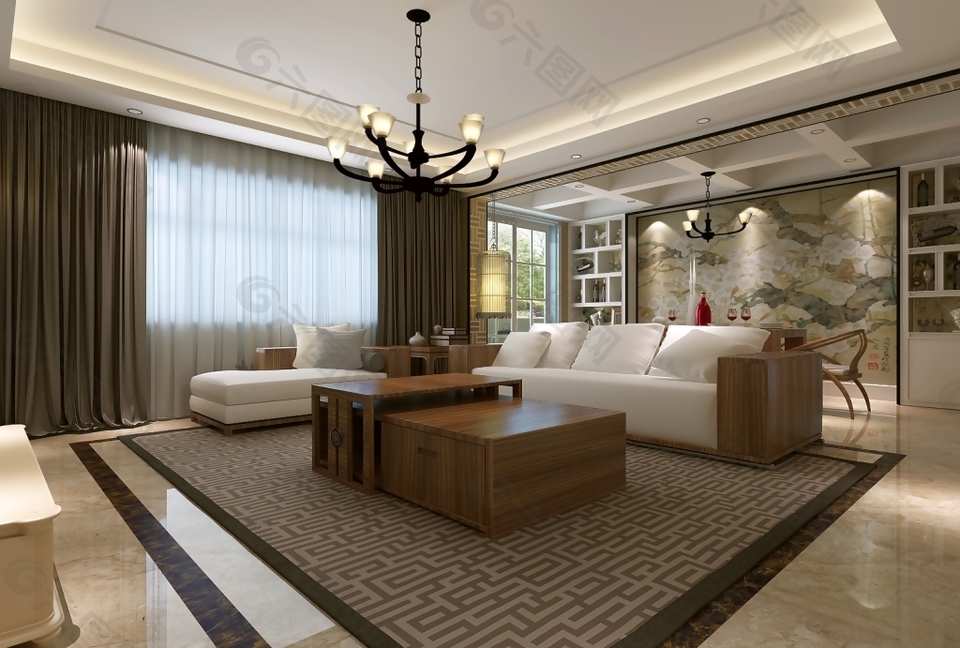 廈門中式樓盤_廈門中式家裝_廈門新中式風(fēng)格裝修