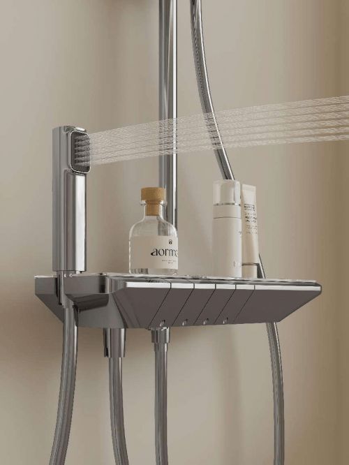 情緒價(jià)值MAX！安華T1系列明桿淋浴花灑讓你尋回淋浴舒適