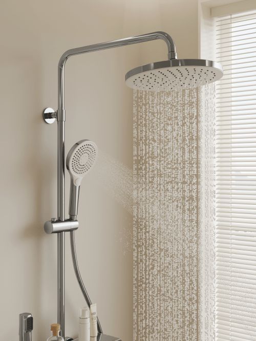 情緒價(jià)值MAX！安華T1系列明桿淋浴花灑讓你尋回淋浴舒適