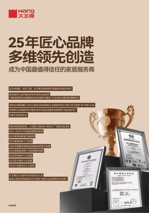 2024板材與家居品牌創(chuàng)新研討會舉行 大王椰榮獲多項(xiàng)行業(yè)優(yōu)秀稱號